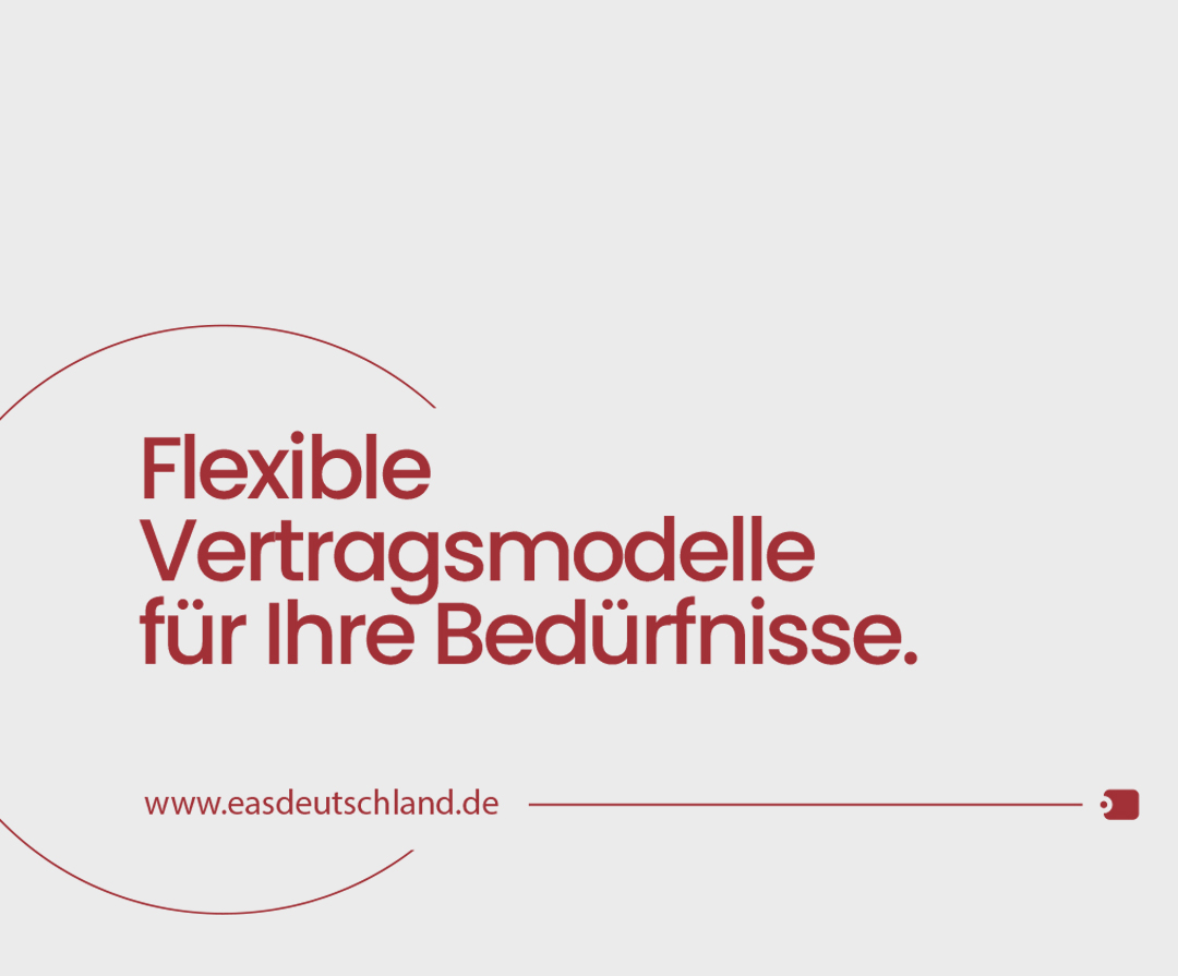 Flexible Vertragsmodelle für Ihre Bedürfnisse